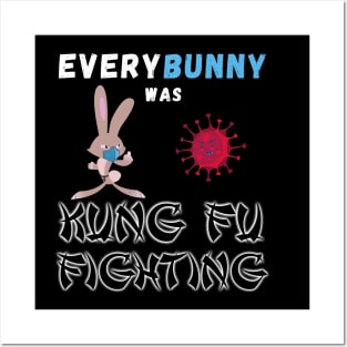 EveryBunny was kung fu fighting Posters and Art